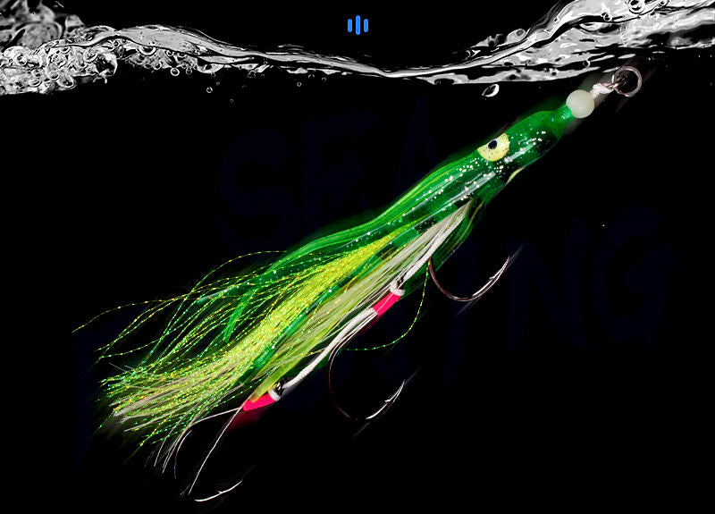 Squid Jig Hooks, Sizes 6/0 and 8/0, 2 or 5 Pack – product photo