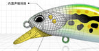 Mini Sinking Minnow Lure, 2.8 g & 4 g (0.1 & 0.14 oz) – product photo