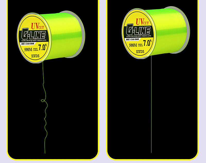 Nylon Monofilament Fishing Line, 500 m (547 yd) – product photo