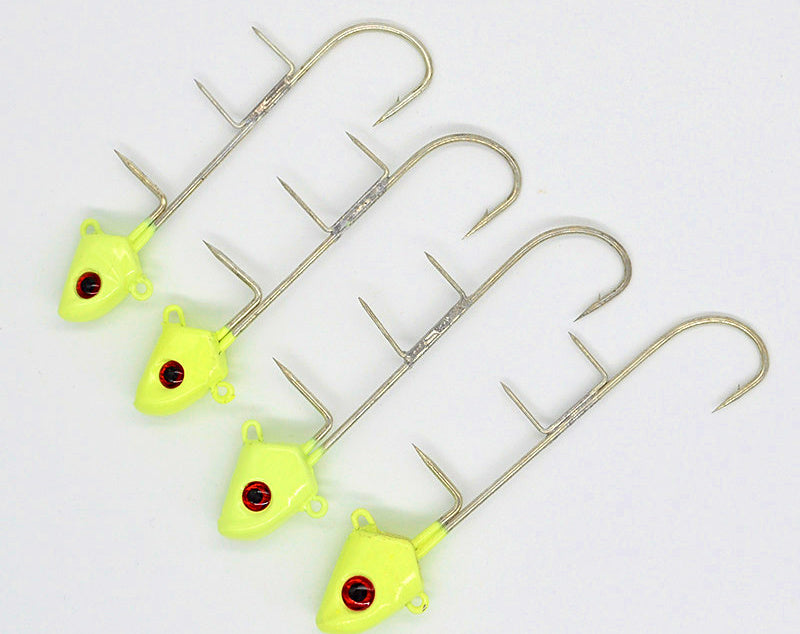 Glow Fish Head Double Hook Rig, 7–225 g (0.25–7.9 oz) – product photo