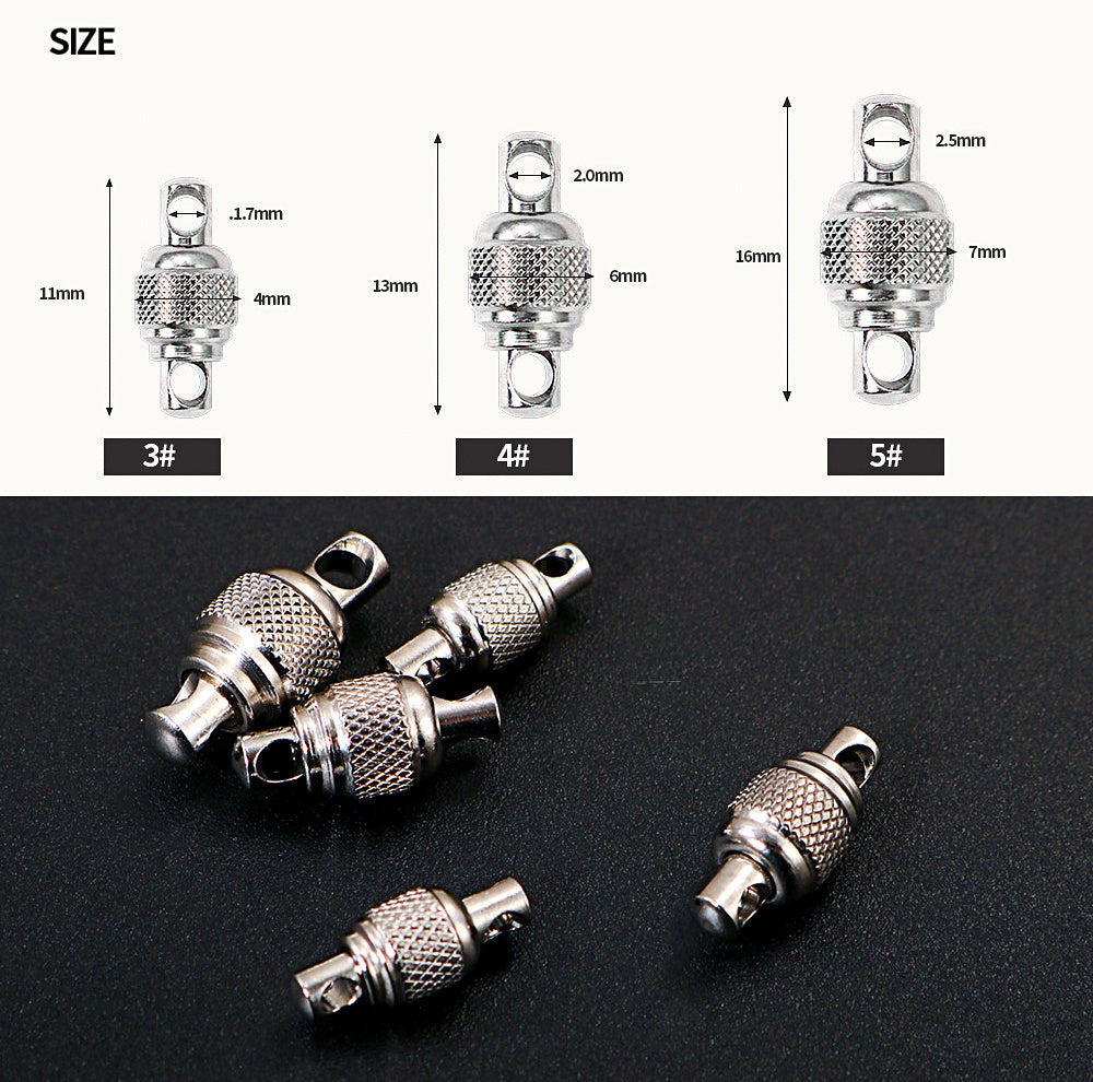 Stainless Steel Bearing Swivels, Sizes 3-5, 10 Pack – product photo