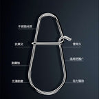 Safety Pin Snap Connectors with Figure-8 Ring, 25 Pack – product photo