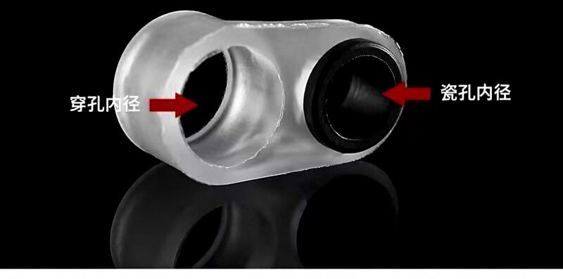 Black Silicone Rod Line Guide Loops, Large, 10 Pack – product photo