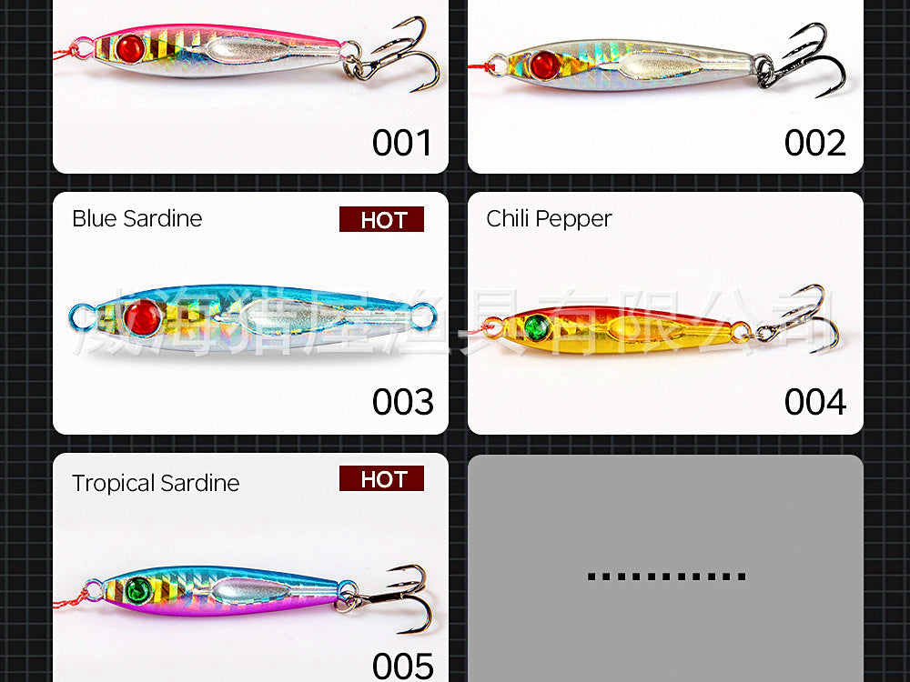 Casting Metal Jig Spoon, 3–12 g (0.11–0.42 oz) – product photo
