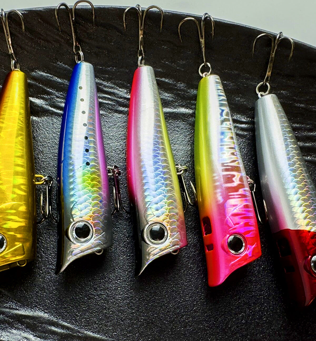 Floating Topwater Popper Lure, 15 g & 20 g (0.5 & 0.7 oz) – product photo