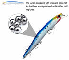 Floating Minnow Lure with Rattle, 17 g & 32 g (0.6 & 1.1 oz) – product photo