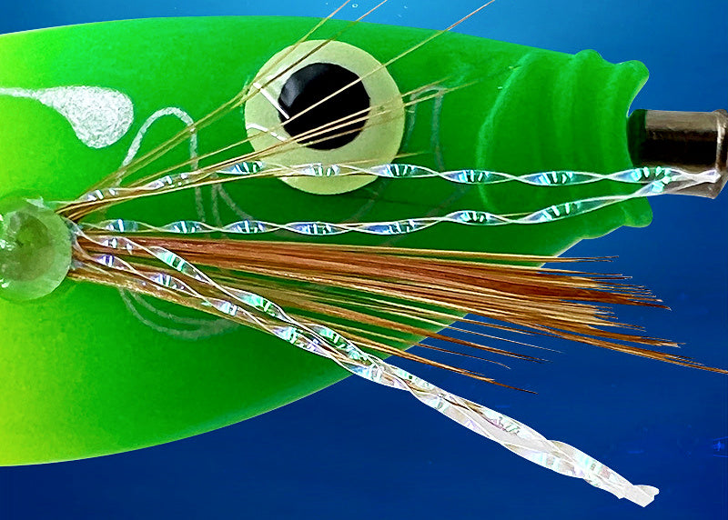 Glow Balanced Shrimp Squid Jig, 8.5–9.5 cm (3.3–3.7 in) – product photo