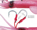 Lead Head Squid Soft Bait, Glow, 120–200 g (4.2–7.1 oz) – product photo