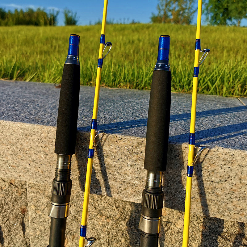 Slow Pitch Jigging Boat Rod, 2-Piece Carbon, 5.2–6.2 ft – product photo