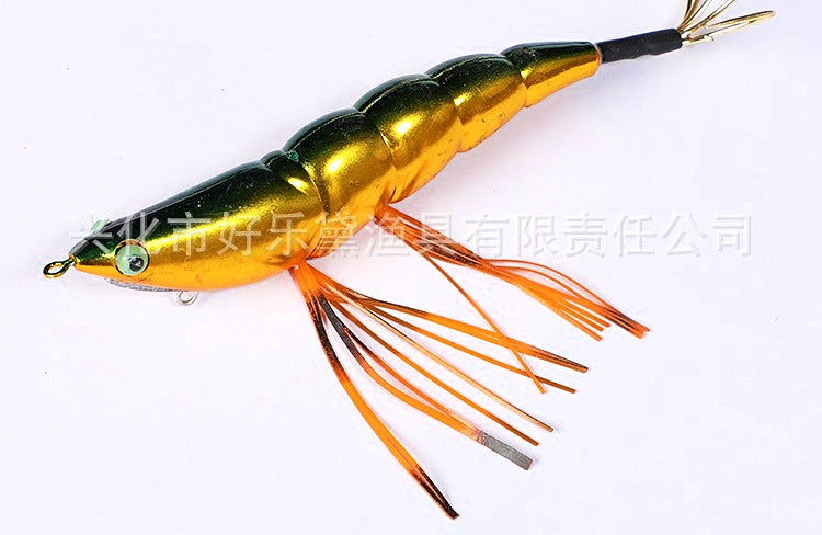 Shrimp Squid Jig, Silver Plated, 5-Prong, 19 g (0.7 oz) – product photo