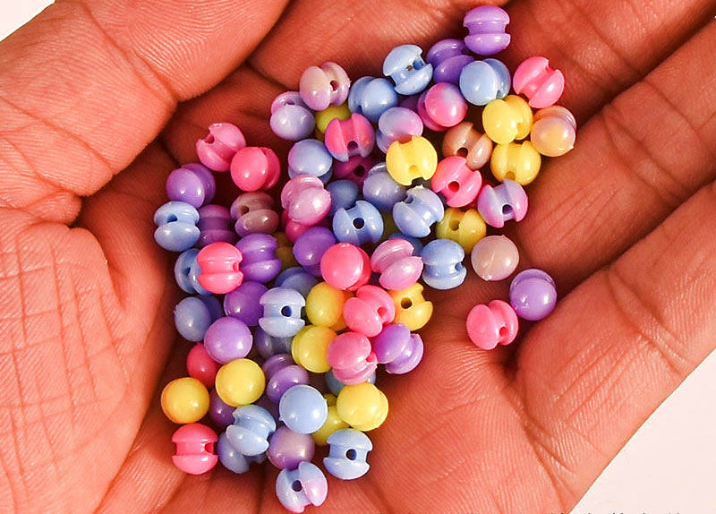 Texas Rig Bead Stops, Assorted Colors, 6.44 & 8 mm – product photo