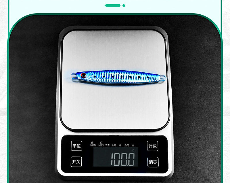 Metal Casting Jig, 25–180 g (0.9–6.3 oz), Spanish Mackerel – product photo