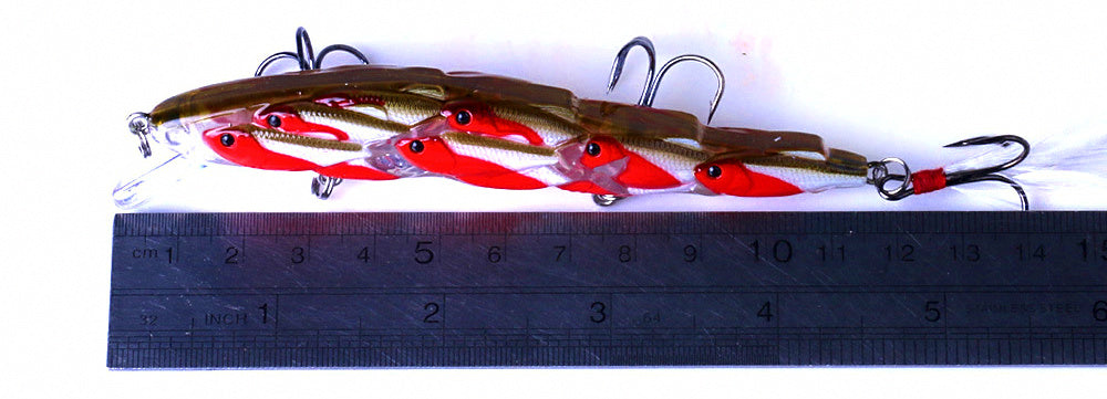 Slow-Sinking Minnow Lure, 11.5 cm 15.7 g (0.55 oz) – product photo