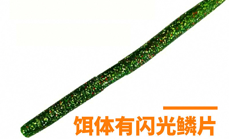 Noodle Worm Soft Plastic Bait, 10 cm & 14 cm (4 in & 5.5 in) – product photo