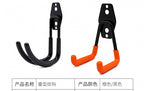 Heavy-Duty Metal Wall Hooks, Adhesive or Screw Mount – product photo