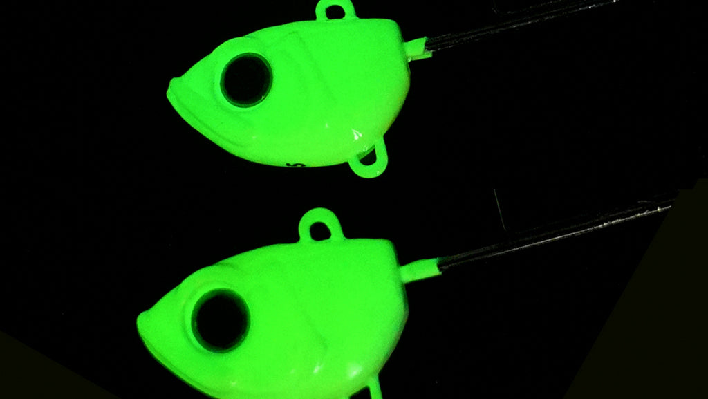 Glow Lead Head Jig Hook, 40–80 g (1.4–2.8 oz) – product photo