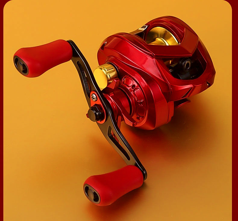 Metal Baitcasting Reel, 18+1 Bearings, 7.2:1, Left/Right Hand – product photo