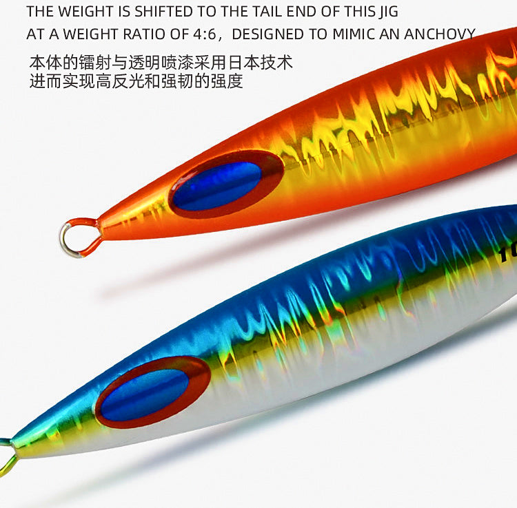 Slow Pitch Metal Jig, 100–200 g (3.5–7.1 oz) – product photo
