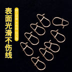 Reinforced Fishing Snaps, Gourd-Shaped Safety Pin Connectors – product photo