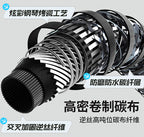 Telescopic Carbon Landing Net Pole and Net Head, 2.1–2.7 m – product photo