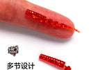 Micro Soft Plastic Worm, 4 cm & 5.2 cm (1.6 & 2.0 in) – product photo