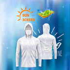 UPF 40+ Long Sleeve Fishing Sun Shirt, Quick-Dry, Unisex – product photo