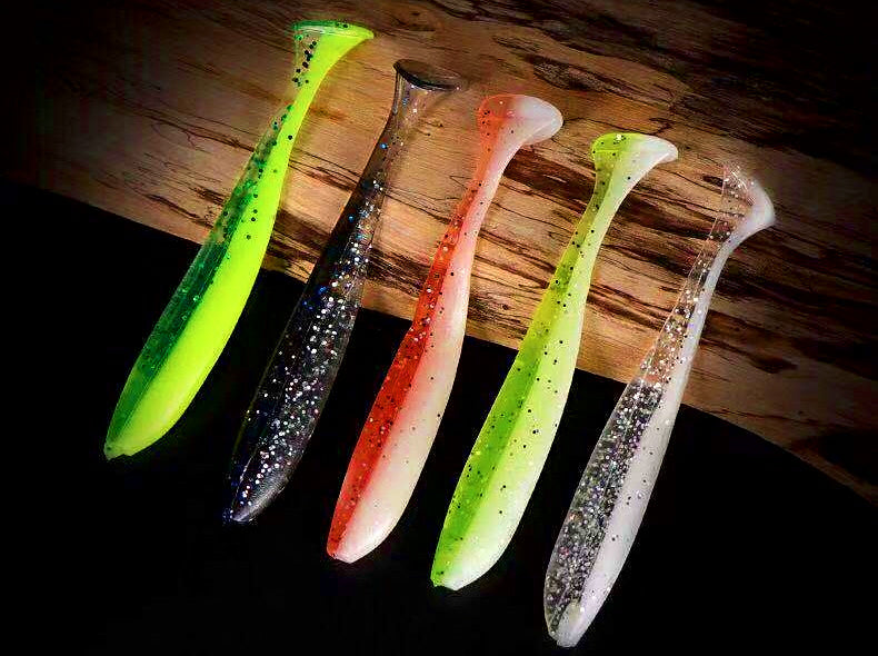 T-Tail Soft Plastic Swimbait, 3.5–9 cm (1.4–3.5 in) – product photo