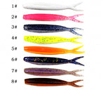 Two-Tone Forked Tail Soft Bait, 6 cm & 7 cm (2.4 in & 2.8 in) – product photo