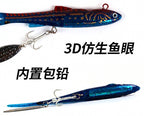 Forked Tail Soft Swimbait with Spinner Blade, 14 cm 28 g (1 oz) – product photo