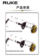 Aluminum Round Reel Handle Knob for Baitcasting & Spinning Reels – product photo