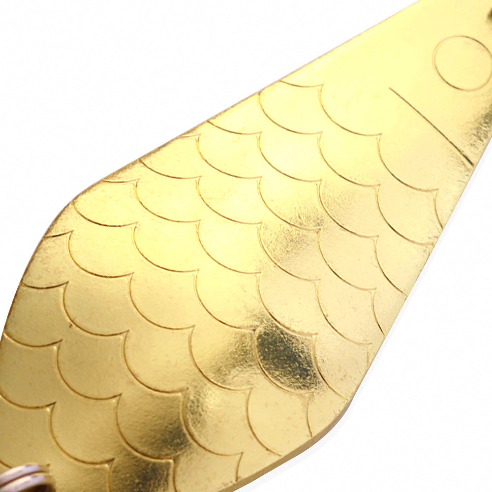 Casting Spoon, 20 g (0.7 oz), 7 cm, Fish-Scale Finish, Treble Hook