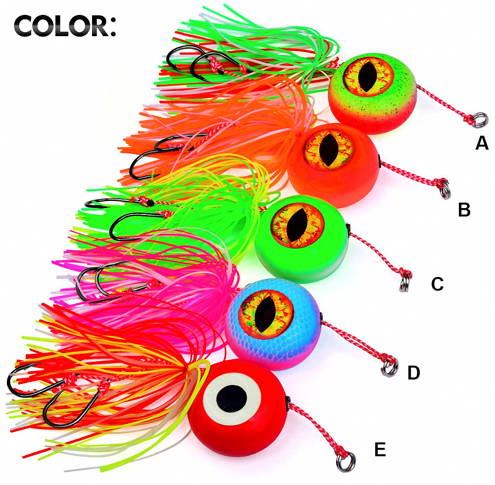 Lead Head Jig with Hook & Streamer, 20–120 g (0.7–4.2 oz) – product photo