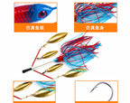 Willow Leaf Spoon Lure with Lead Head Hook, 22.6 g (0.8 oz) – product photo