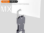 Fish Lip Gripper with Scale and Ruler, Stainless Steel – product photo