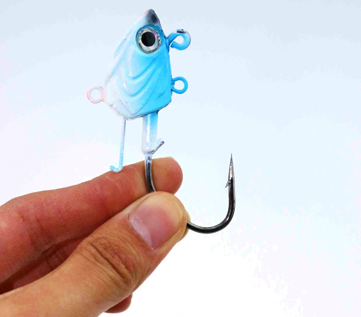 Lead Head Jig Soft Bait Lures, 2-Pack, 30–50 g (1.1–1.8 oz) – product photo