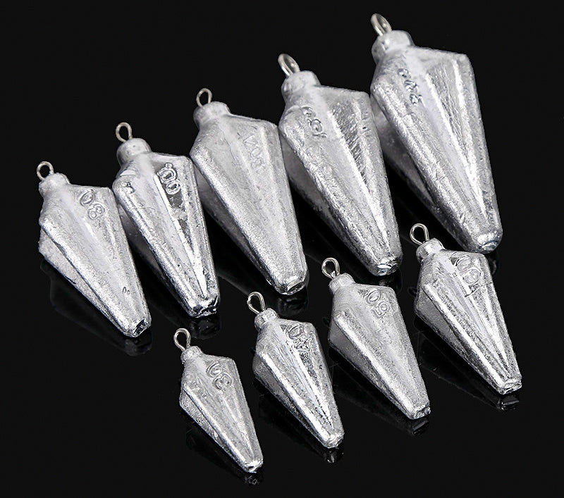 Star Fruit Sinker with Eye Ring, 1.1–7.1 oz (30–200 g) – product photo