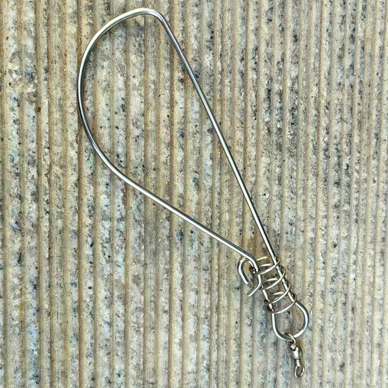 Stainless Steel Fish Lock Stringer Clip, 14 cm (5.5 in) – product photo
