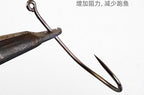 Maruseigo-Style Barbed Saltwater Hooks, 100 pcs – product photo