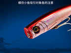 Topwater Popper Lure, 130 mm (5.1 in), 60 g (2.1 oz) – product photo