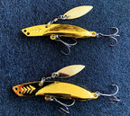 VIB Blade Bait Lipless Crankbait, 10 g & 15 g (0.35 & 0.53 oz) – product photo