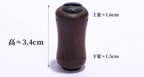 Wooden Baitcasting Reel Handle Knob, Round or Flat – product photo