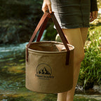 Collapsible Fishing Bucket with Dual Handles, 10 L or 20 L – product photo