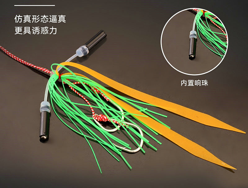 Plated Slow Pitch Jig with Skirt, 40–200 g (1.4–7 oz) – product photo