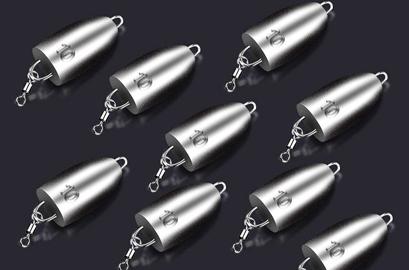 Carolina Rig Bullet Sinker with Ring, 0.12–0.49 oz (3.5–14 g) – product photo
