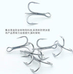 4X Strong Treble Hooks, 5-Pack, Sizes 8 to 3/0 – product photo