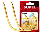 Barbed Saltwater Bream Hooks, 50-Pack, Sizes #0.1–#5 – product photo