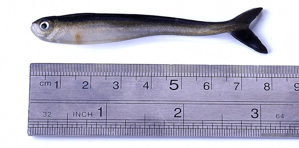 Two-Tone Minnow Soft Baits, 8 cm (3.1 in), 2 g, Pack of 10 – product photo
