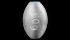 Plastic Core Olive Sinker, 0.18–1.76 oz (5–50 g) – product photo