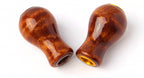 Wood Baitcasting Reel Handle Knob, Wine Gourd Shape – product photo