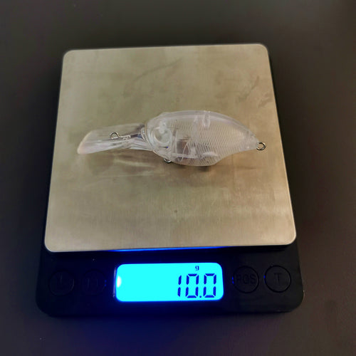 Unpainted DIY Crankbait Blank, Floating, Rattle, 7 g / 10 g – product photo